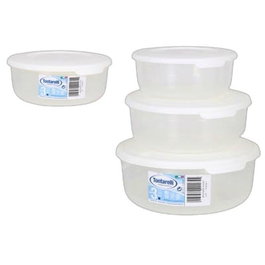 TONTARELLI Set de 3 boîtes de conservation (1 L, 2 L)
