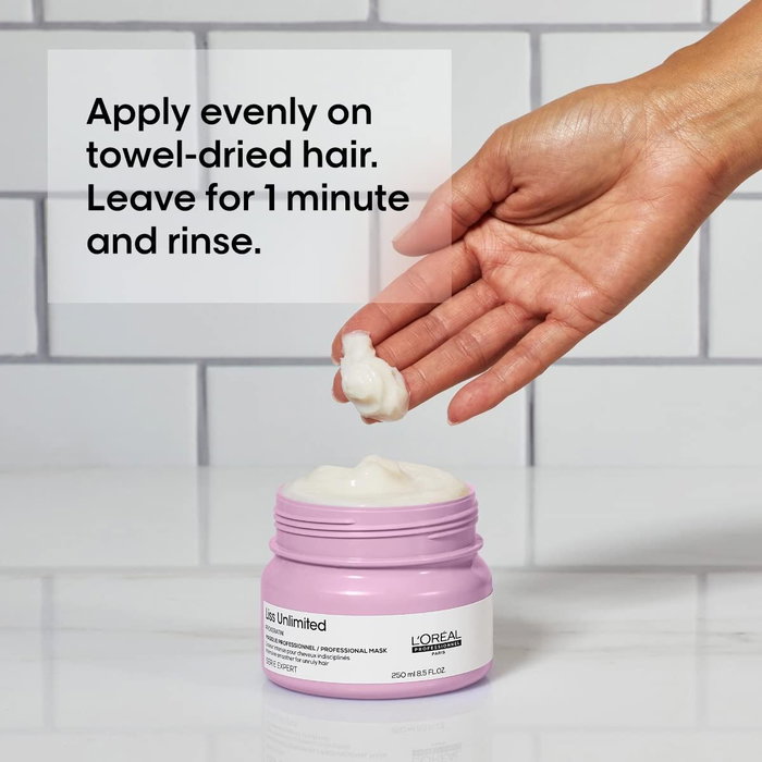 L'Oréal Professionnel Série Expert Liss Unlimited Masque crème 250 ml