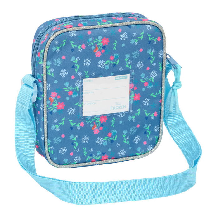 Disney Bolso bandolera Frozen - Sac à bandoulière réglable pour enfant - Dimensions : 16x4x18cm