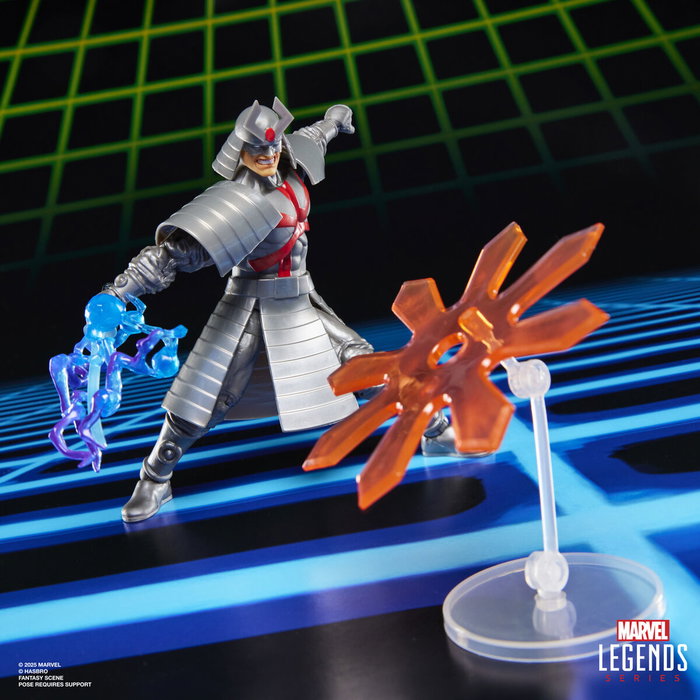 HASBRO Marvel Legends Gameverse - Blister 2 Figuras Wolverine & Silver Samurai - Action Figure Articulée 15cm avec 9 Accessoires (Effets, Bases)
