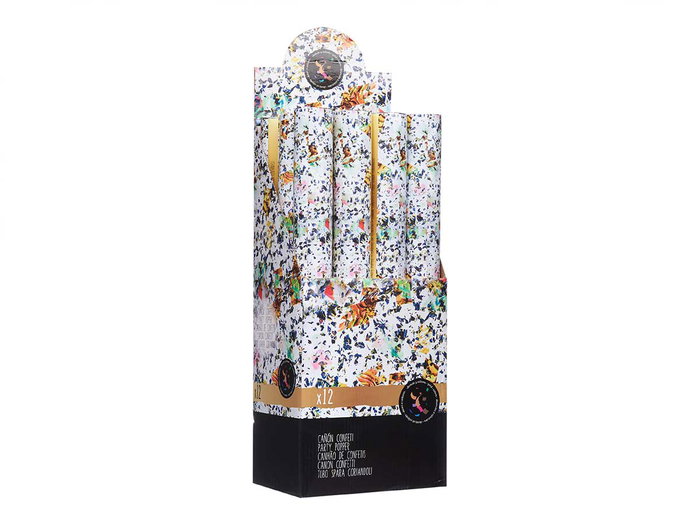 Arte Regal Canon à Confetti 50 cm Multicolore Papier Carton Métal Plastique (Set de 48) Arte Regal Canon à Confetti 50 cm Multicolore Papier Carton Métal Plastique (Set de 48)