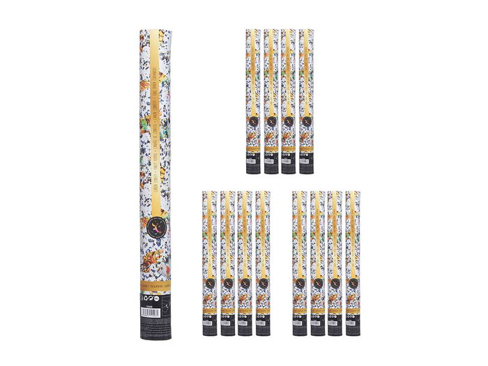 Arte Regal Canon à Confetti 50 cm Multicolore Papier Carton Métal Plastique (Set de 48) Arte Regal Canon à Confetti 50 cm Multicolore Papier Carton Métal Plastique (Set de 48)