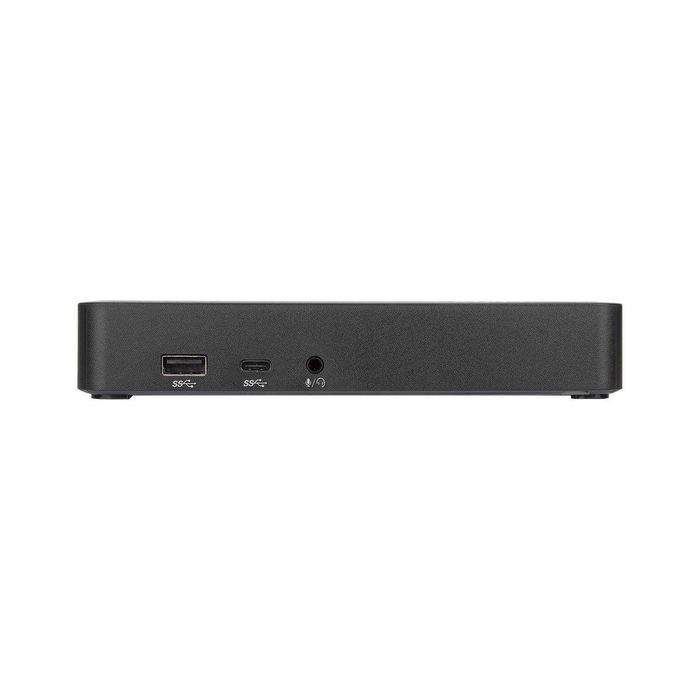 Targus DV4K Station d'accueil USB-C Universelle avec 65W Power Delivery, 3xUSB-A, 2xUSB-C, 2xHDMI 2.0, Gigabit Ethernet, Audio, Montage VESA - Noir