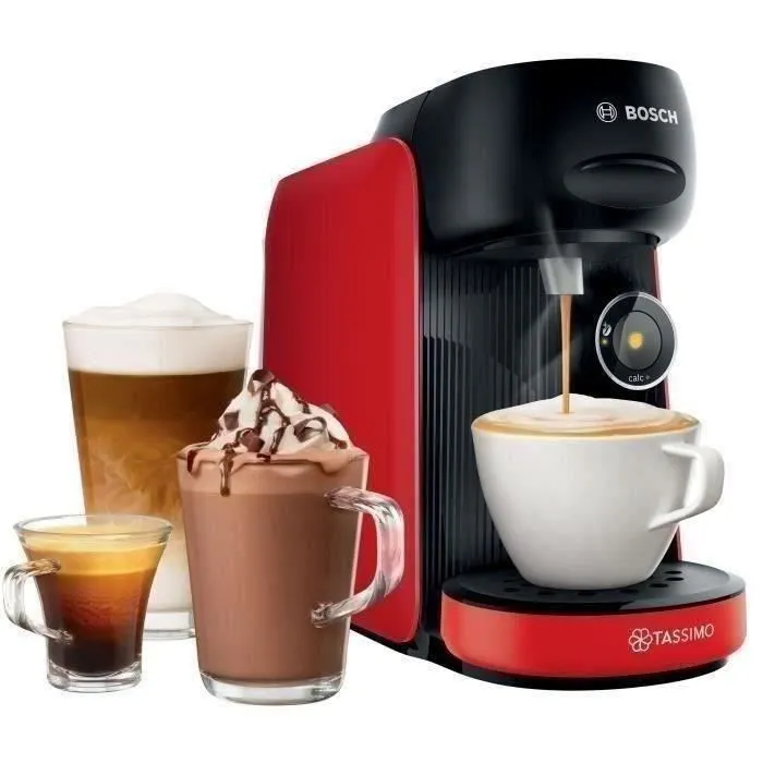 Bosch Tassimo Finesse TAS163E Noir avec 3 packs T-discs