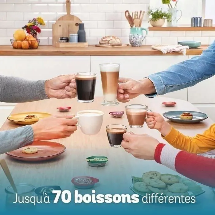 Bosch Tassimo Finesse TAS163E Noir avec 3 packs T-discs
