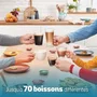 Bosch Tassimo Finesse TAS163E Noir avec 3 packs T-discs