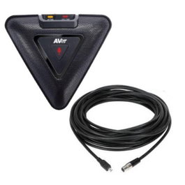 AVer Microphone d'expansion avec câble de 20m pour videoconférence VB342PRO et VB350