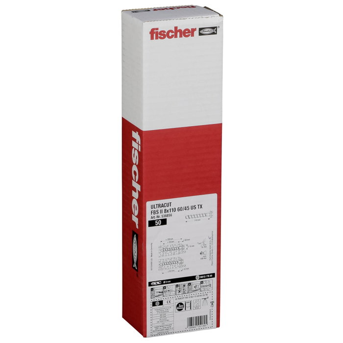 Fischer ULTRACUT FBS II 8x110 60/45 US TX Fischer ULTRACUT FBS II 8x110 60/45 US TX
