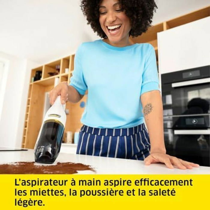Kärcher CVH 2 Aspirateur à main sans fil Blanc Kärcher CVH 2 Aspirateur à main sans fil Blanc