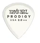 ERNIEBALL Pochette de Médiators Prodigy Mini 2,0 mm - 6 unités Delrin Blanc