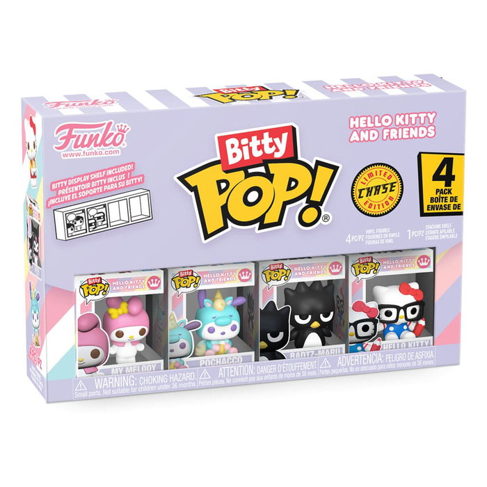 Funko Bitty POP! Hello Kitty and Friends Pack de 4 figurines Vinyle Series 4