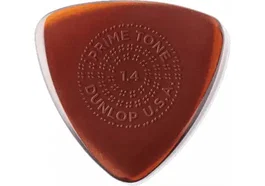 Dunlop Primetone Small Triangle Grip 1,4 mm Boîte de 12 médiators