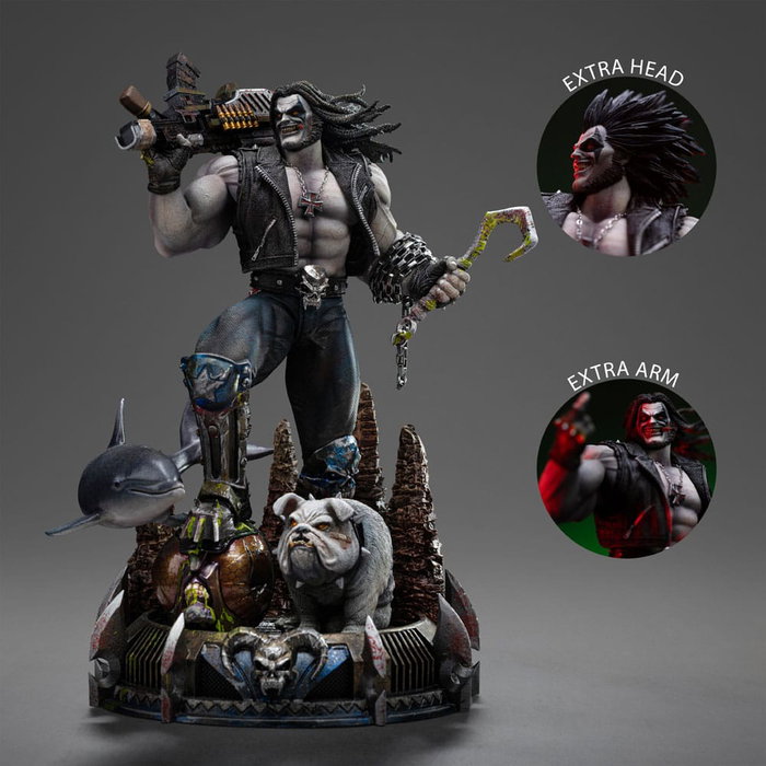Iron Studios DC Comics Statuette 1/10 Art Scale Lobo Unleashed Iron Studios DC Comics Statuette 1/10 Art Scale Lobo Unleashed