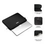 Subblim Business Laptop Sleeve Neoprene Housse Ordinateur Portable 15.6 Pouces Compatible MacBook Pro 16 A2485, A2141, Surface Book, Dell XPS, HP Envy
