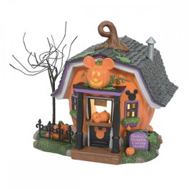 Enesco Figurine décorative Mickey & Minnie Studio avec citrouilles