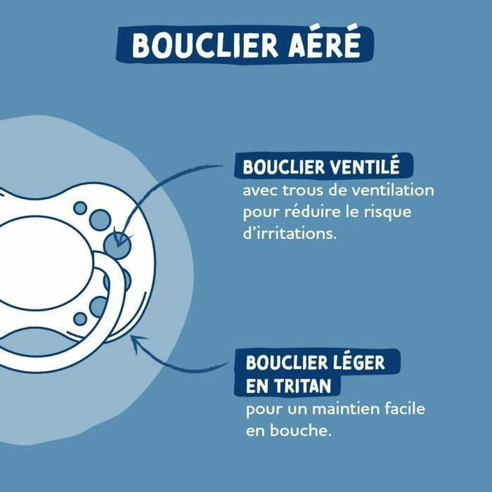 Dodie Lot de 2 sucettes anatomiques Panda Roux +6 mois Dodie Lot de 2 sucettes anatomiques Panda Roux +6 mois