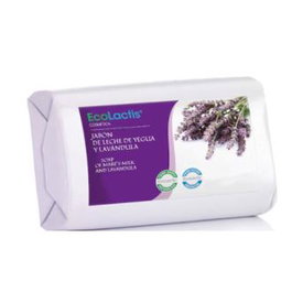 ECOLACTIS Savon Naturel 10% Lait de Jument et Lavande 100g, Bio