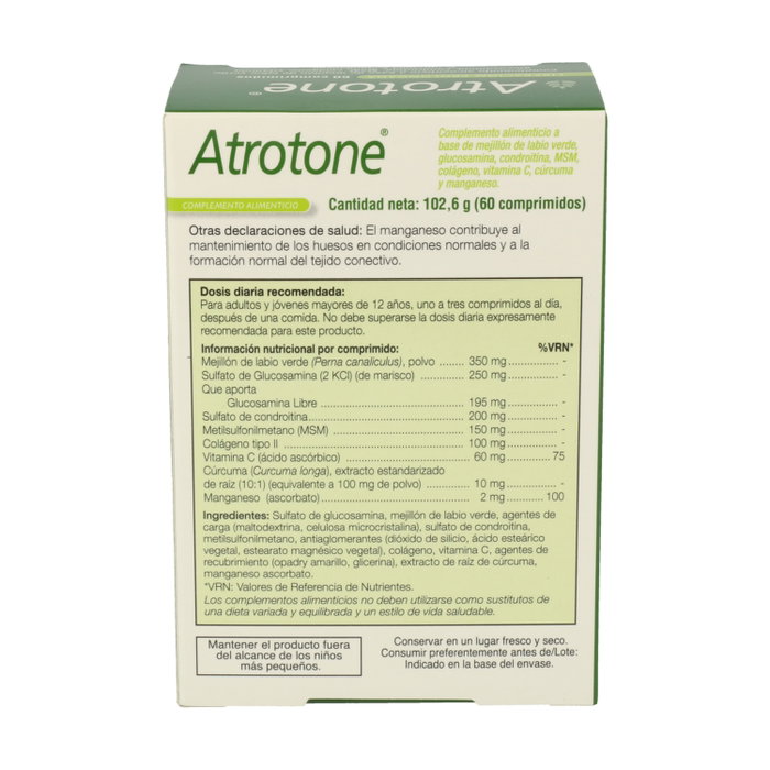 HEALTHAID Atrotone 60 comprimés