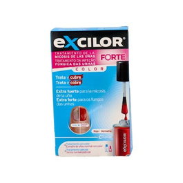 EXICLOR FORTE + ESMALTE ROJO 30 ML
