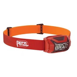 Petzl Lampe frontale ACTIK 450 Lumens, Portée 100 m, Autonomie 100 h, Alimentation 3 piles AAA/LR03