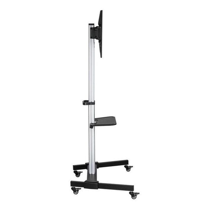 Equip 650630 Support Sol TV VESA 600x400 Inclinable 37-86 Pouces Plastique Acier Aluminium Argent
