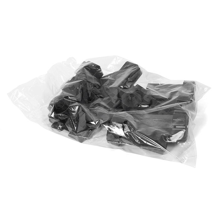 JUYPAL Pata de Cocina Octo+ Regulable Negro (Set de 4) Extensión 100-140mm