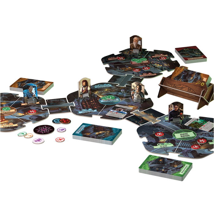 Asmodee Arkham Horror 3e Édition - Jeu de Société Coopératif pour 1-6 Joueurs - Version Espagnole
