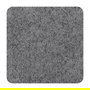HERRAJES ALK Fieltro Adhesivo Cuadrado C60 Gris - Feutre adhésif carré 60mm couleur gris - Pack de 24 pièces