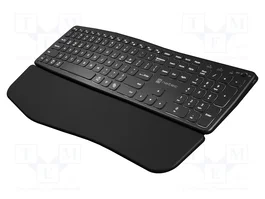 NATEC PORIFERA Clavier sans fil US layout noir
