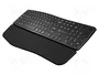 NATEC PORIFERA Clavier sans fil US layout noir