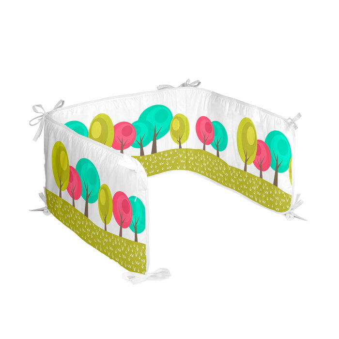 Protection du berceau HappyFriday Mr Fox Grandma Multicouleur 210 x 40 cm Protection du berceau HappyFriday Mr Fox Grandma Multicouleur 210 x 40 cm
