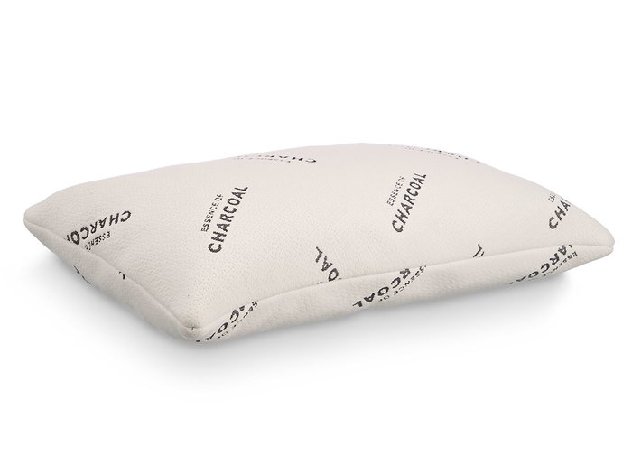 GIFTDECOR Lot de 6 Oreillers à Copeaux Viscoélastiques au Carbone 40x70cm Blanco