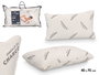 GIFTDECOR Lot de 6 Oreillers à Copeaux Viscoélastiques au Carbone 40x70cm Blanco