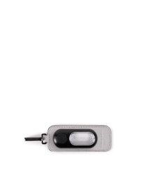 Piquadro Porte-clés en cuir Gris AC562ORS/GR