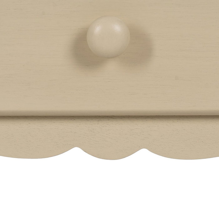 Table de Nuit Crème 43 x 33 x 66 cm