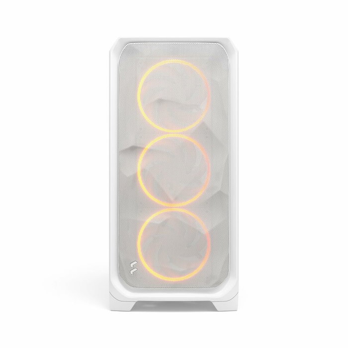 Boîtier ATX semi-tour Fractal Design FD-C-MES3X-06 Blanc