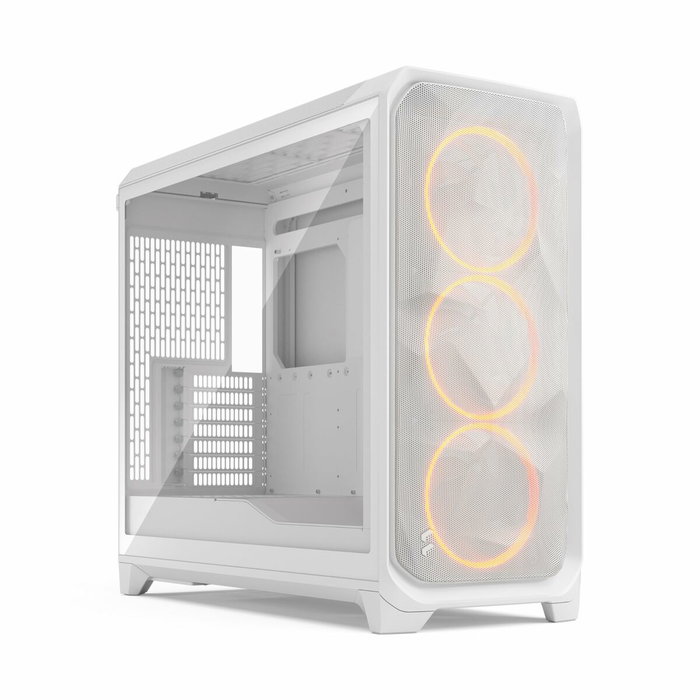 Boîtier ATX semi-tour Fractal Design FD-C-MES3X-06 Blanc