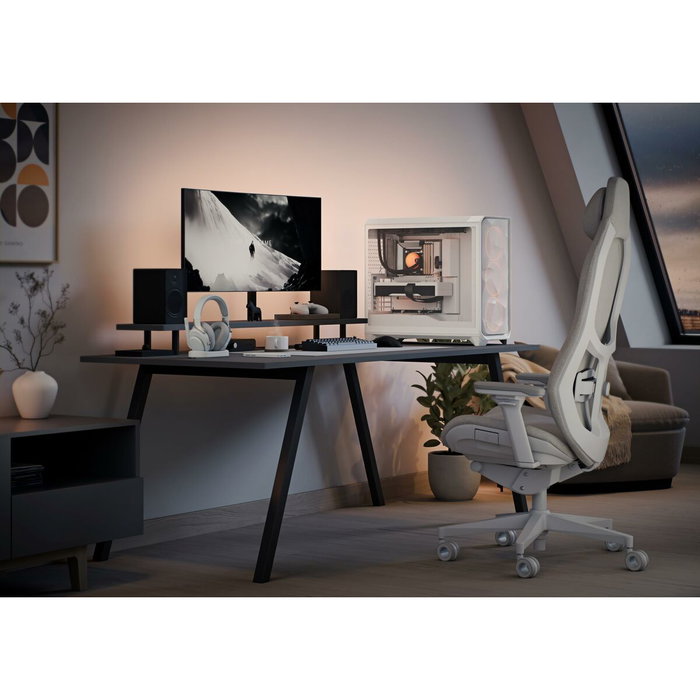 Boîtier ATX semi-tour Fractal Design FD-C-MES3X-06 Blanc