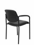 Chaise Styl Fixe/Sans mécanisme Cuir écologique Noir Non applicable Accoudoirs fixes Sans appui-tête Sans roulettes