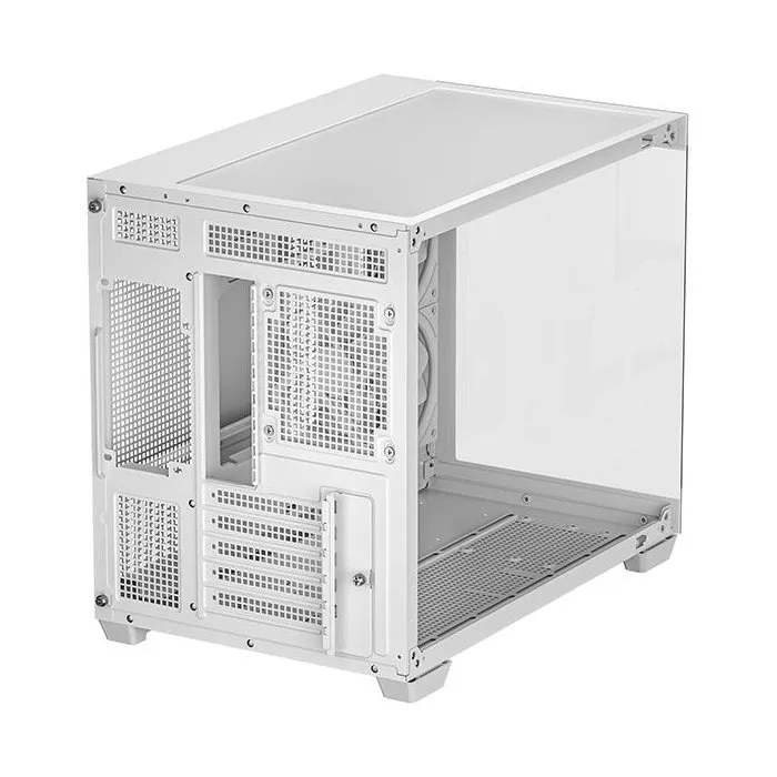 Deepcool CG330 Boîtier PC Mini Tour Micro-ATX 3 Ventilateurs ARGB Blanc