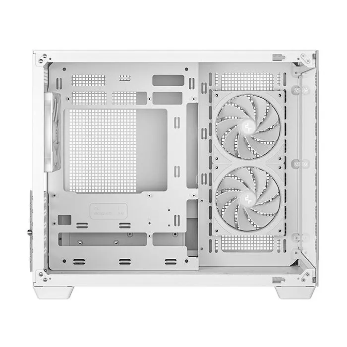 Deepcool CG330 Boîtier PC Mini Tour Micro-ATX 3 Ventilateurs ARGB Blanc