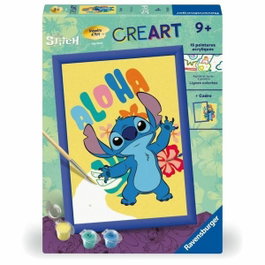 Ravensburger CreArt Kids Kit de peinture par numéros Stitch 18x24cm