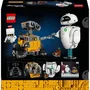 Lego Disney et Pixar 43279 WALL-E et EVE - Set de Construction DIY pour Adulte - Cadeau - 4 Personnages