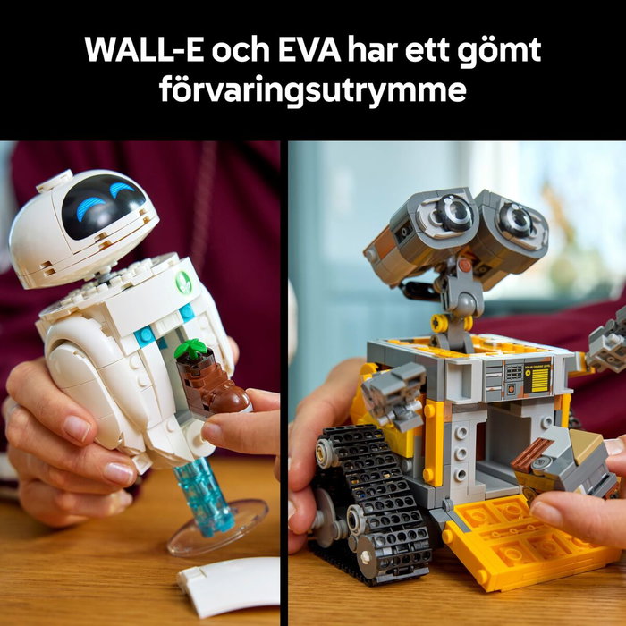 Lego Disney et Pixar 43279 WALL-E et EVE - Set de Construction