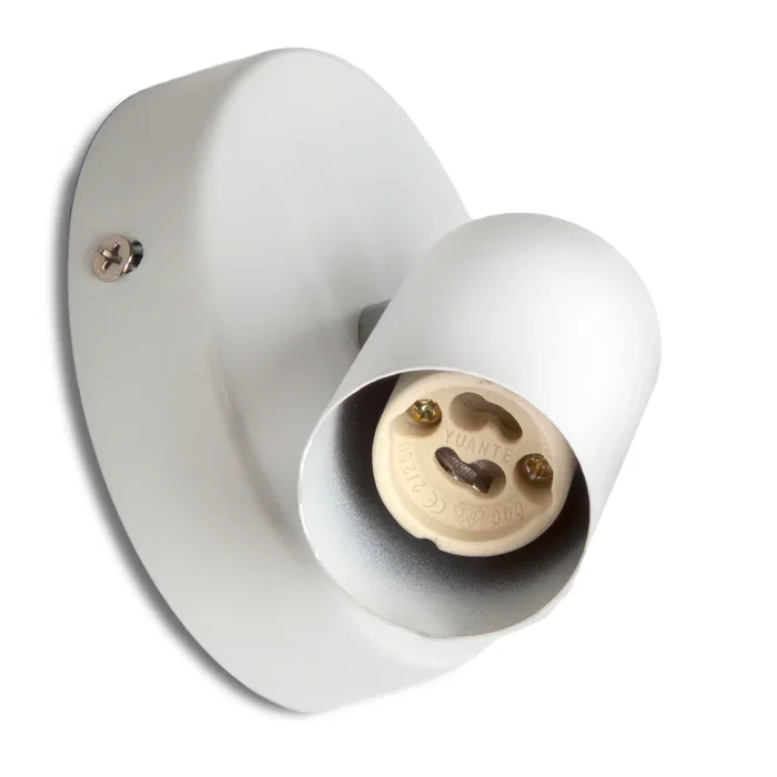 HO Applique Murale GU10 (Sans Lampe) Joanna Blanc Orientable pour Intérieur, Salons, Chambres, Magasins - HO-APL-GU10-001
