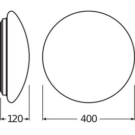 Ledvance Applique LED 24W 1920Lm 4000K IP44