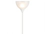 Giftdecor Lampe sur pied blanche 22x185x22 cm métal et plastique E27 60W max (Set de 2)