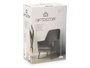 Giftdecor Lampe sur pied blanche 22x185x22 cm métal et plastique E27 60W max (Set de 2)
