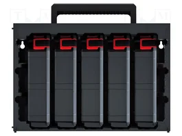 KISTENBERG TAGERCASE 30 Kit avec conteneurs noir