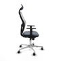 Piqueras y Crespo Chaise de Bureau Jorquera 1D086G1 Gris